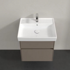 Тумба під раковину Villeroy & Boch Collaro 55,4х44,4 см із підсвічуванням ДСП сірий трюфель C008B0VG