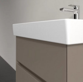 Тумба під раковину Villeroy & Boch Collaro 55,4х44,4 см із підсвічуванням ДСП сірий трюфель C008B0VG