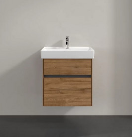 Тумба під раковину Villeroy & Boch Collaro 55,4 х44, 4 см з підсвічуванням ДСП дуб канзас C008B0RH