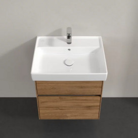 Тумба під раковину Villeroy & Boch Collaro 55,4 х44, 4 см з підсвічуванням ДСП дуб канзас C008B0RH