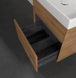 Тумба під раковину Villeroy & Boch Collaro 55,4 х44, 4 см з підсвічуванням ДСП дуб канзас C008B0RH