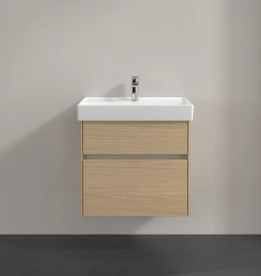 Тумба под раковину Villeroy & Boch Collaro 60,4х44,4 см с подсветкой ДСП северный дуб C009B0VJ