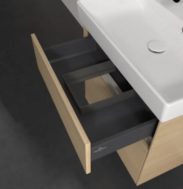 Тумба под раковину Villeroy & Boch Collaro 60,4х44,4 см с подсветкой ДСП северный дуб C009B0VJ