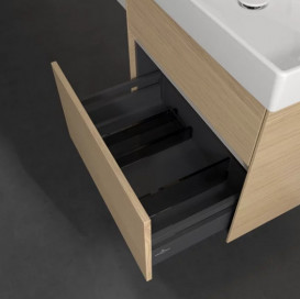 Тумба под раковину Villeroy & Boch Collaro 60,4х44,4 см с подсветкой ДСП северный дуб C009B0VJ