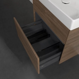 Тумба под раковину Villeroy & Boch Collaro 60,4х44,4 см с подсветкой МДФ дуб аризона C009B0VH