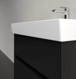 Тумба під раковину Villeroy & Boch Collaro 60,4х44,4 см із підсвічуванням МДФ чорний матовий лак C009B0PD