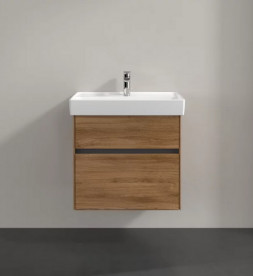 Тумба под раковину Villeroy & Boch Collaro 60,4х44,4 см с подсветкой ДСП дуб канзас C009B0RH