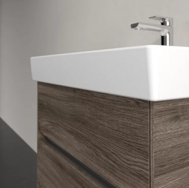 Тумба под раковину Villeroy & Boch Collaro 60,4х44,4 см с подсветкой ДСП каменный дуб C009B0RK