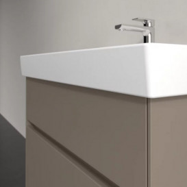 Тумба під раковину Villeroy & Boch Collaro 75,4х44,4 см із підсвічуванням ДСП сірий трюфель C010B0VG