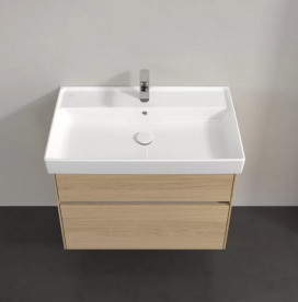 Тумба под раковину Villeroy & Boch Collaro 75,4х44,4 см с подсветкой ДСП северный дуб C010B0VJ