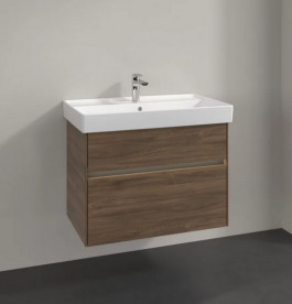 Тумба под раковину Villeroy & Boch Collaro 75,4х44,4 см с подсветкой ДСП дуб аризона C010B0VH