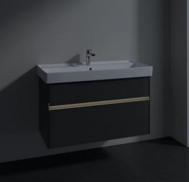 Тумба під раковину Villeroy & Boch Collaro 95,4х44,4 см із підсвічуванням МДФ глянсовий сірий C011B0FP