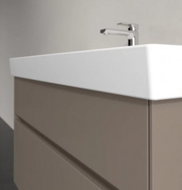 Тумба під раковину Villeroy & Boch Collaro 95,4 х44,4 см з підсвічуванням ДСП сірий трюфель C011B0VG