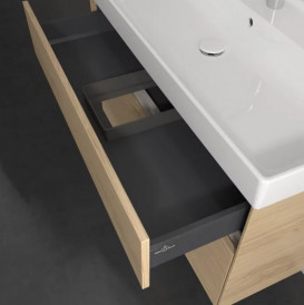 Тумба під раковину Villeroy & Boch Collaro 95,4х44,4 см із підсвічуванням ДСП північний дуб C011B0VJ