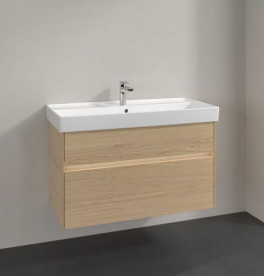 Тумба під раковину Villeroy & Boch Collaro 95,4х44,4 см із підсвічуванням ДСП північний дуб C011B0VJ