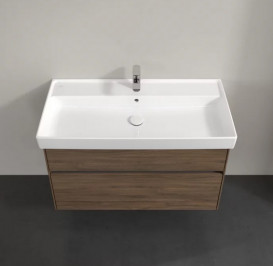 Тумба под раковину Villeroy & Boch Collaro 95,4х44,4 см с подсветкой ДСП дуб аризона C011B0VH