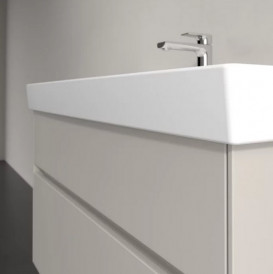 Тумба под раковину Villeroy & Boch Collaro 95,4х44,4 см с подсветкой ДСП мягкий серый C011B0VK