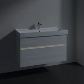 Тумба под раковину Villeroy & Boch Collaro 95,4х44,4 см с подсветкой ДСП белое дерево C011B0E8