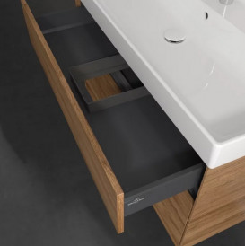 Тумба под раковину Villeroy & Boch Collaro 95,4х44,4 см с подсветкой ДСП дуб канзас C011B0RH