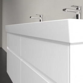 Тумба під раковину Villeroy & Boch Collaro 115,4х44,4 см із підсвічуванням МДФ глянсовий білий C012B0DH