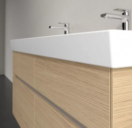 Тумба під раковину Villeroy & Boch Collaro 115,4х44,4 см із підсвічуванням ДСП північний дуб C012B0VJ