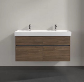 Тумба під раковину Villeroy & Boch Collaro 115,4 х44,4 см з підсвіткою ДСП дуб аризона C012B0VH