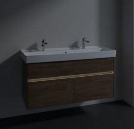 Тумба під раковину Villeroy & Boch Collaro 115,4 х44,4 см з підсвіткою ДСП дуб аризона C012B0VH