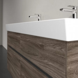 Тумба під раковину Villeroy & Boch Collaro 115,4 х44, 4 см з підсвічуванням ДСП кам'яний дуб C012B0RK