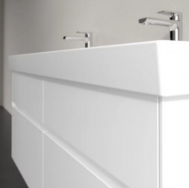 Тумба под раковину Villeroy & Boch Collaro 125,4х44,4 см с подсветкой МДФ глянцевый белый C013B0DH