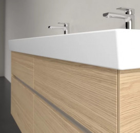 Тумба под раковину Villeroy & Boch Collaro 125,4х44,4 см с подсветкой ДСП северный дуб C013B0VJ