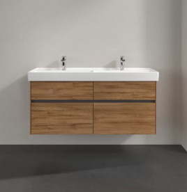 Тумба під раковину Villeroy & Boch Collaro 125,4х44,4 см із підсвічуванням ДСП дуб канзас C013B0RH