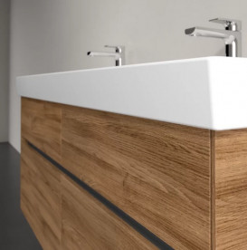 Тумба під раковину Villeroy & Boch Collaro 125,4х44,4 см із підсвічуванням ДСП дуб канзас C013B0RH