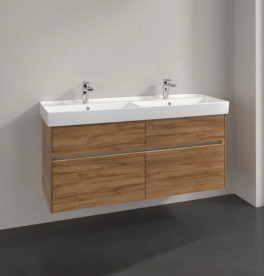 Тумба під раковину Villeroy & Boch Collaro 125,4х44,4 см із підсвічуванням ДСП дуб канзас C013B0RH