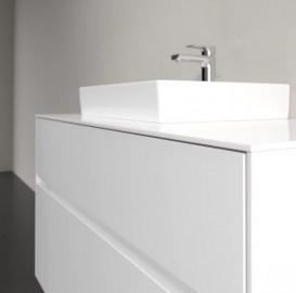 Тумба под раковину Villeroy & Boch Collaro 100х50 см с подсветкой ДСП матовый белый C014B0MS