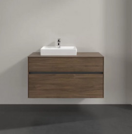 Тумба під раковину Villeroy & Boch Collaro 100х50 см із підсвічуванням ДСП дуб аризона C014B0VH