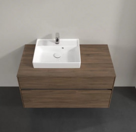 Тумба під раковину Villeroy & Boch Collaro 100х50 см із підсвічуванням ДСП дуб аризона C014B0VH