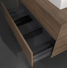 Тумба под раковину Villeroy & Boch Collaro 100х50 см с подсветкой ДСП дуб аризона C015B0VH