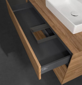 Тумба під раковину Villeroy & Boch Collaro 100х50 см із підсвічуванням ДСП дуб канзас C015B0RH