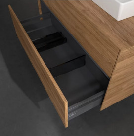 Тумба під раковину Villeroy & Boch Collaro 100х50 см із підсвічуванням ДСП дуб канзас C015B0RH