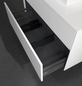 Тумба под раковину Villeroy & Boch Collaro 100х50 см с подсветкой МДФ глянцевый белый C016B0DH