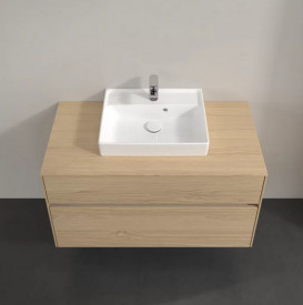 Тумба під раковину Villeroy & Boch Collaro 100х50 см із підсвічуванням ДСП північний дуб C016B0VJ