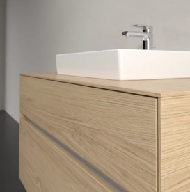 Тумба під раковину Villeroy & Boch Collaro 100х50 см із підсвічуванням ДСП північний дуб C016B0VJ