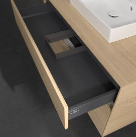 Тумба під раковину Villeroy & Boch Collaro 100х50 см із підсвічуванням ДСП північний дуб C016B0VJ