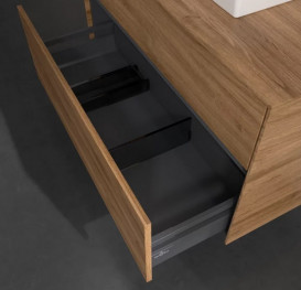 Тумба под раковину Villeroy & Boch Collaro 100х50 см с подсветкой ДСП дуб канзас C016B0RH