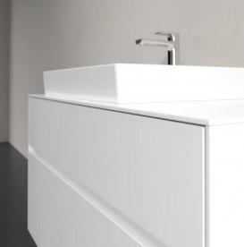 Тумба под раковину Villeroy & Boch Collaro 100х50 см с подсветкой МДФ глянцевый белый C017B0DH