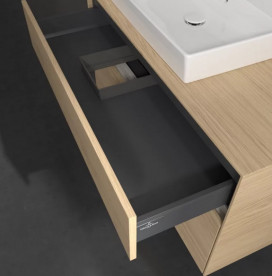 Тумба під раковину Villeroy & Boch Collaro 100х50 см із підсвічуванням ДСП північний дуб C017B0VJ