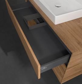 Тумба под раковину Villeroy & Boch Collaro 100х50 см с подсветкой ДСП дуб канзас C017B0RH