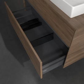 Тумба под раковину Villeroy & Boch Collaro 100х50 см с подсветкой ДСП дуб аризона C018B0VH