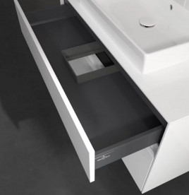 Тумба под раковину Villeroy & Boch Collaro 100х50 см с подсветкой ДСП матовый белый C019B0MS