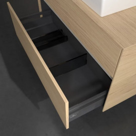 Тумба под раковину Villeroy & Boch Collaro 100х50 см с подсветкой ДСП северный дуб C019B0VJ